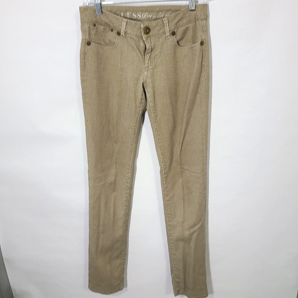 Guess‎ Women's Super-Slim Size 26 Tan Color Jeans